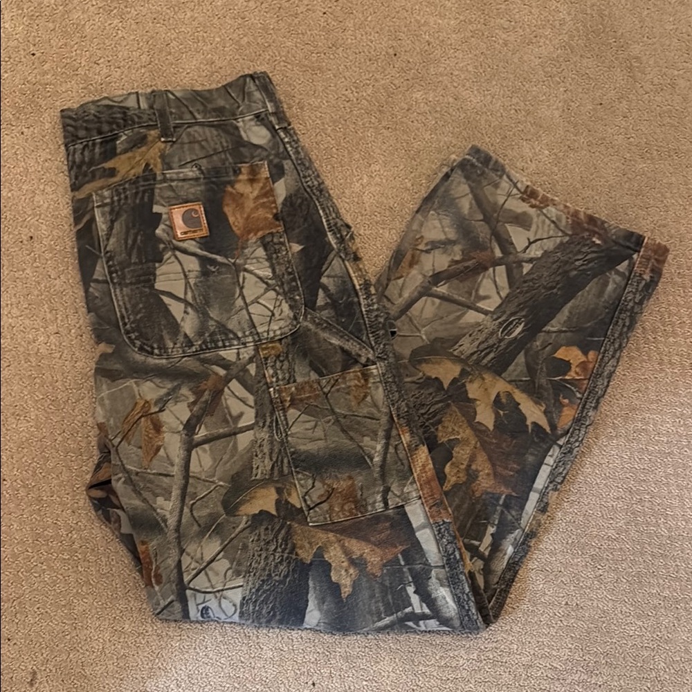 Camo Carhartts 32x30